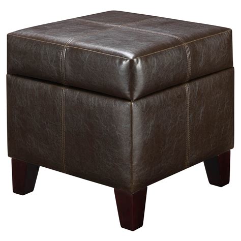 small square ottoman with legs